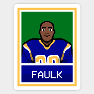 Faulk rb Sticker